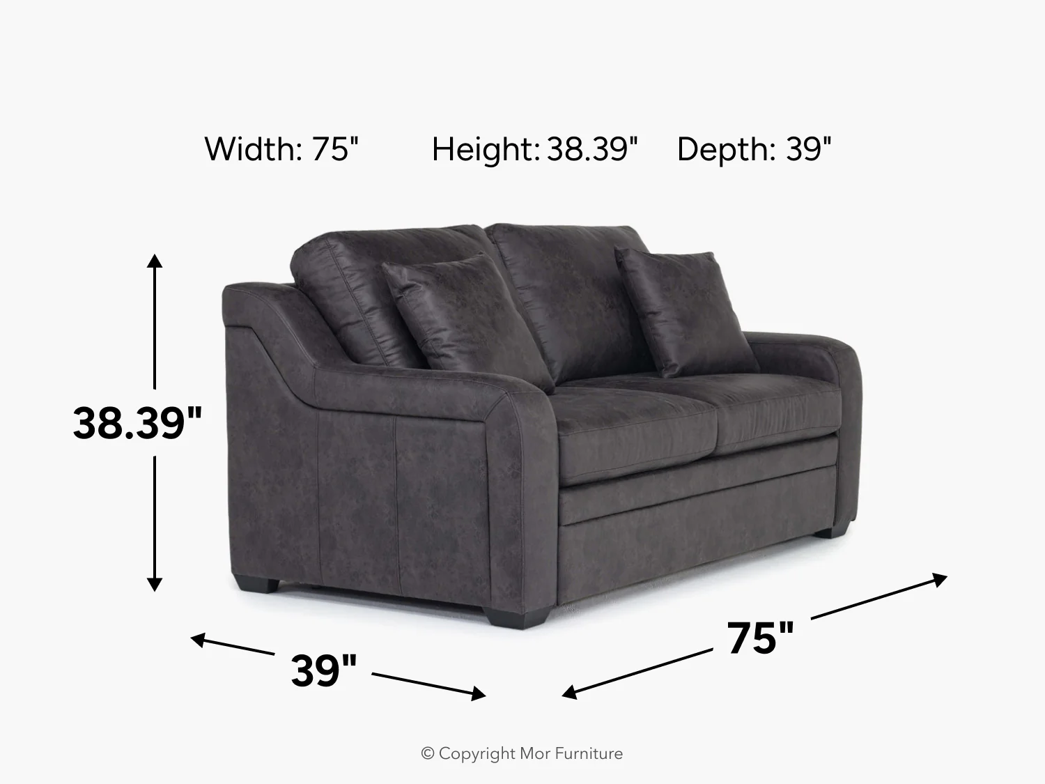Regalla Full Sleeper Loveseat - Image 7