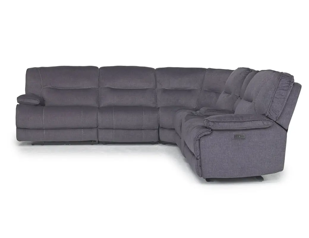 Retreat 6 Piece Power Sectional - Image 10