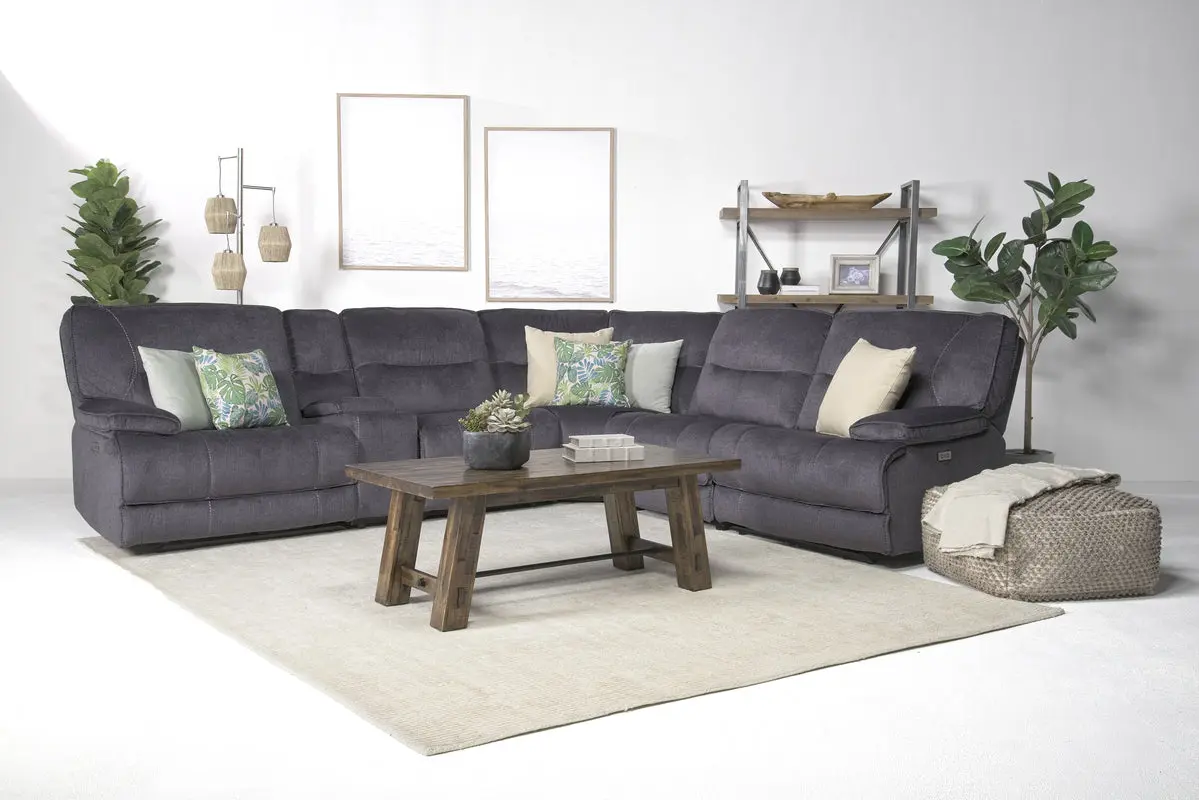 Retreat 6 Piece Power Sectional - Image 7
