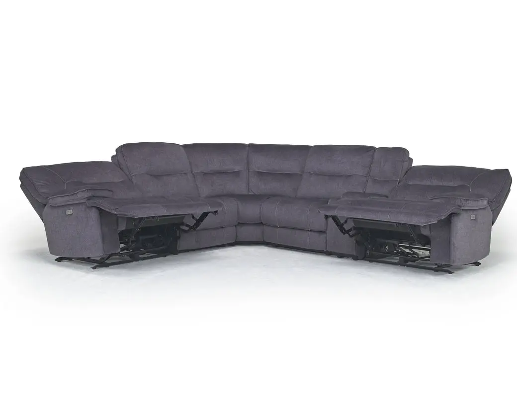 Retreat 6 Piece Power Sectional - Image 9