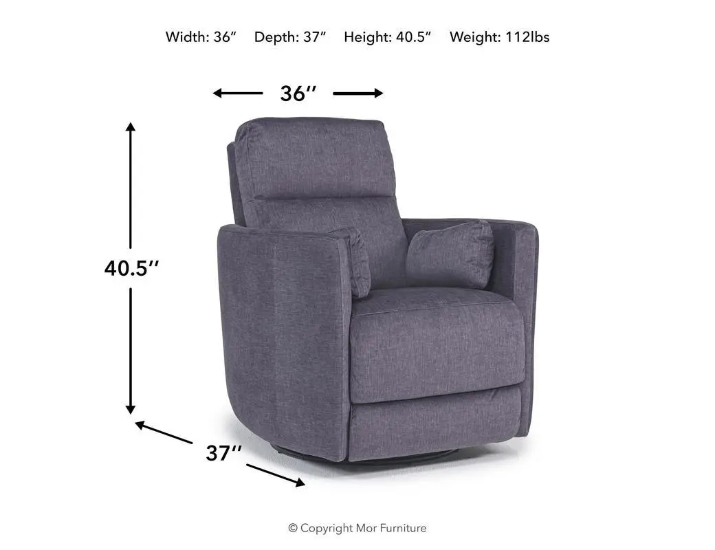 Retreat Swivel Gliding Recliner - Image 6