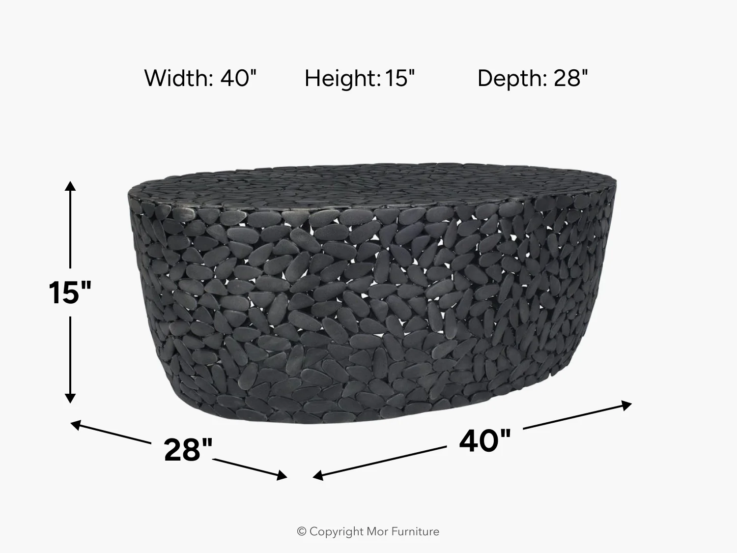 Rivington Outdoor Coffee Table - Image 8