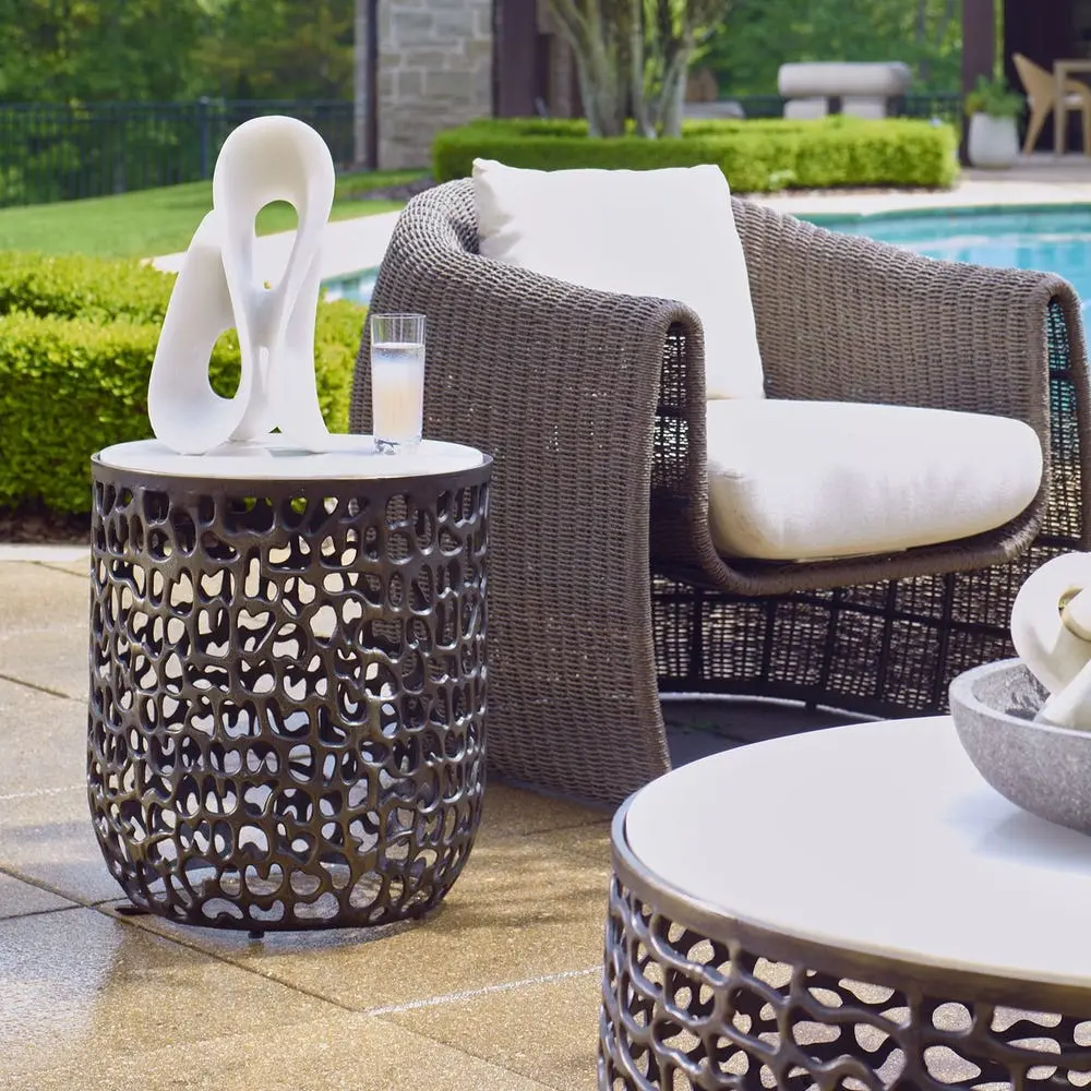 Sabena Outdoor End Table - Image 4