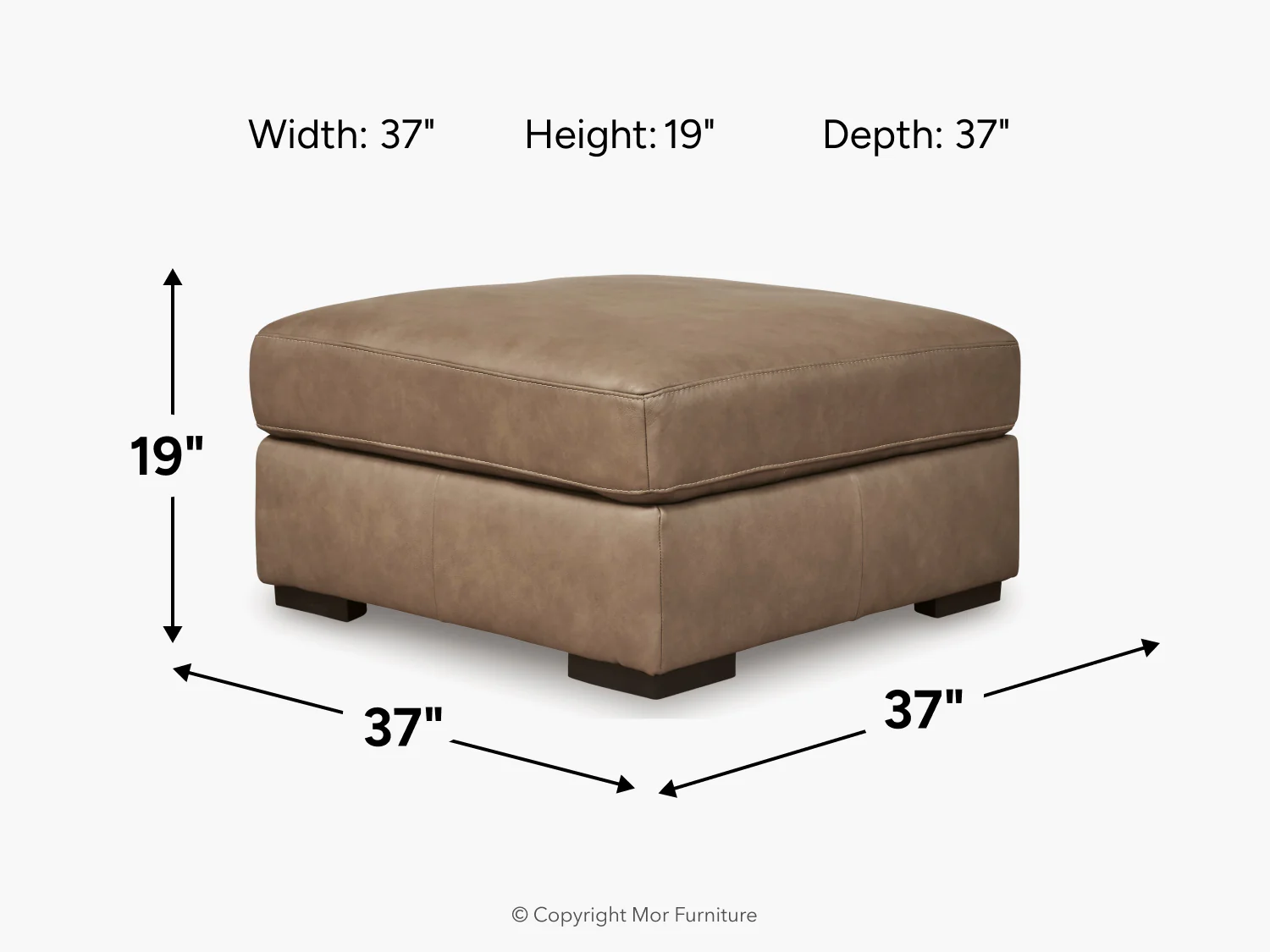 Sahara Oversized Ottoman - Image 5