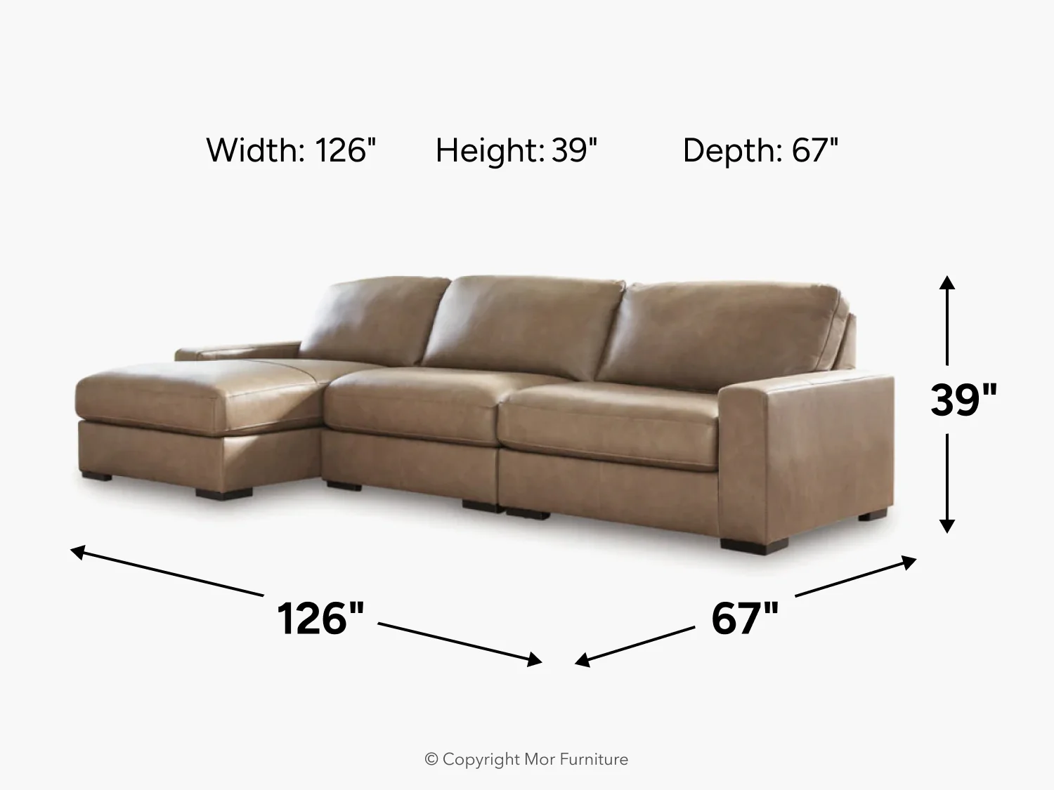 Sahara Sofa Chaise - Image 4