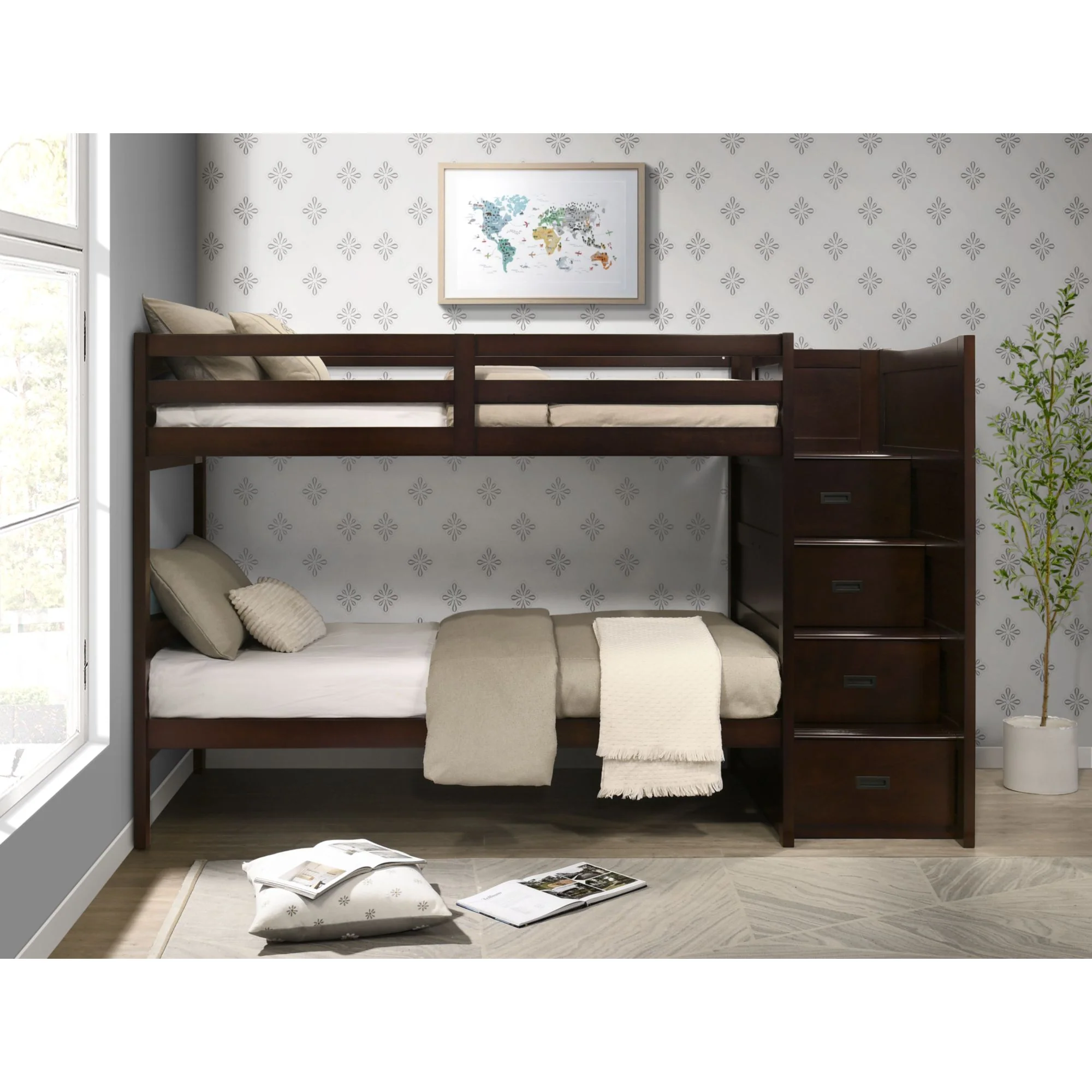 Sami Bunk Bed With Storage Steps - Image 11