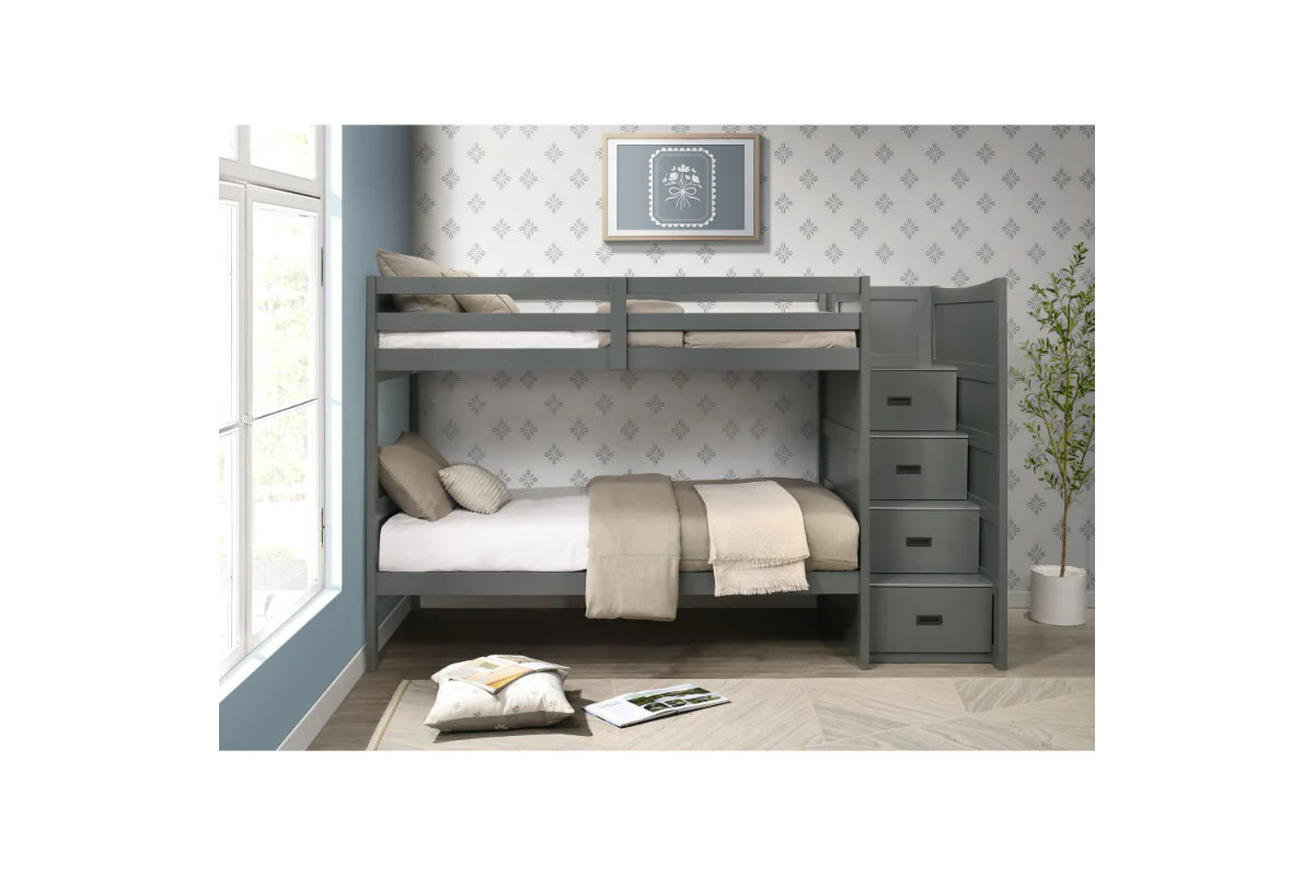 Sami Bunk Bed With Storage Steps - Image 34