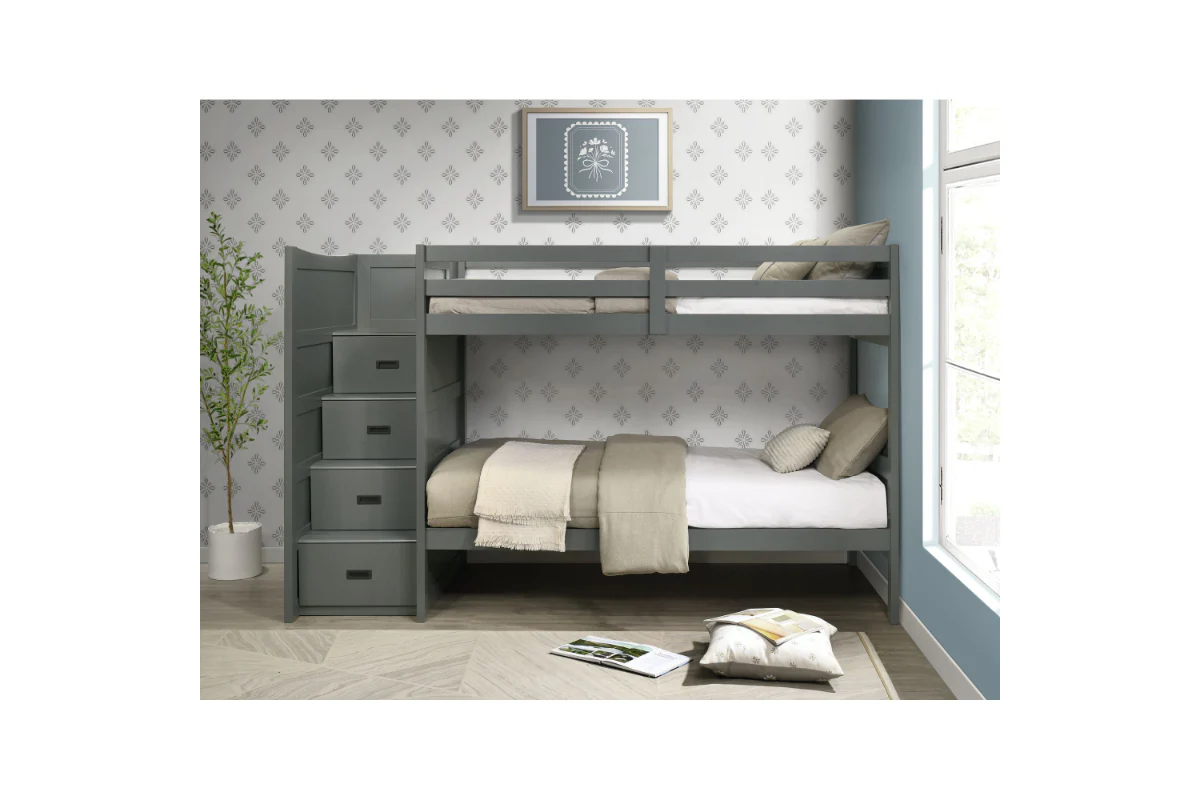 Sami Bunk Bed With Storage Steps - Image 42