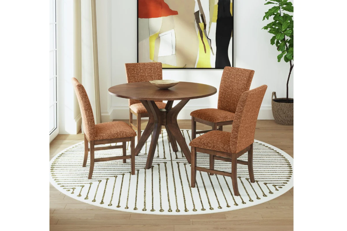 Santa Barbara Round Dining Table & 4 Chairs - Image 19