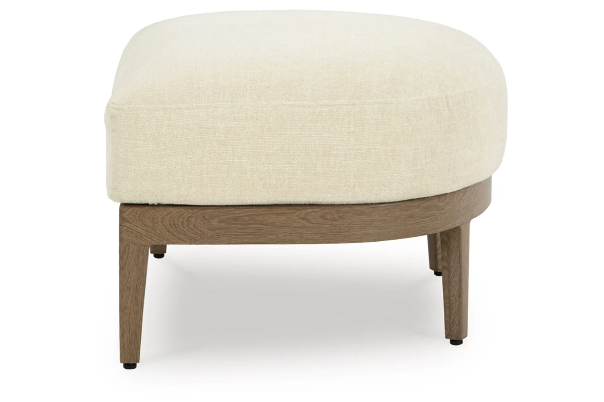 Serene Bay Outdoor Ottoman - Image 3