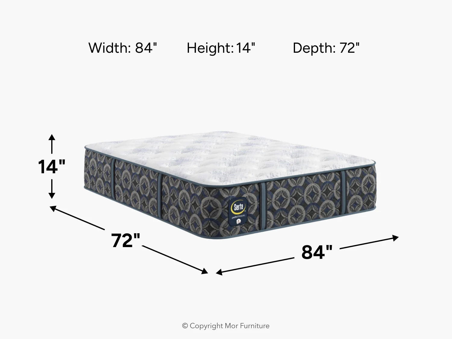 Serta Perfect Sleeper Cascade Range Mattress - Image 14