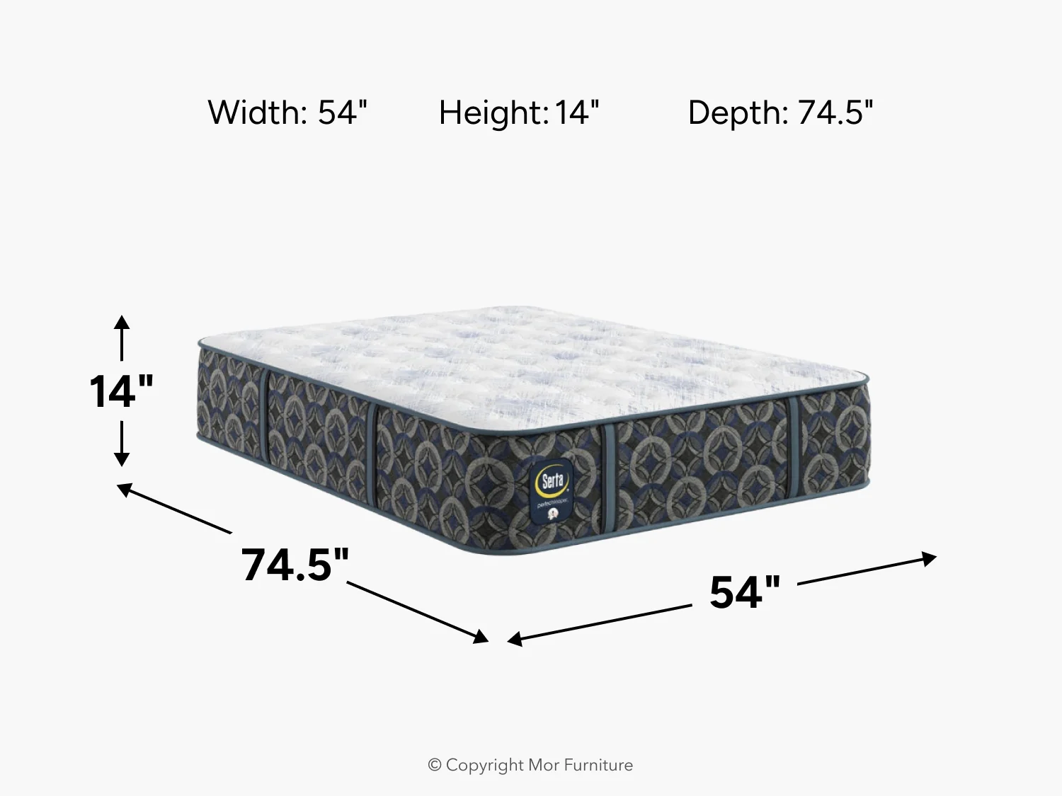 Serta Perfect Sleeper Cascade Range Mattress - Image 53