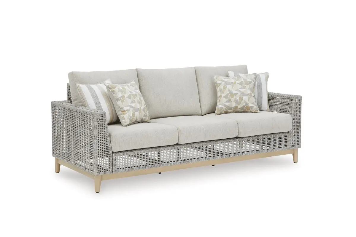 Seton Creek Outdoor 4 Piece Patio Set - Image 2