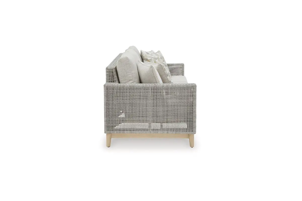 Seton Creek Outdoor 4 Piece Patio Set - Image 4
