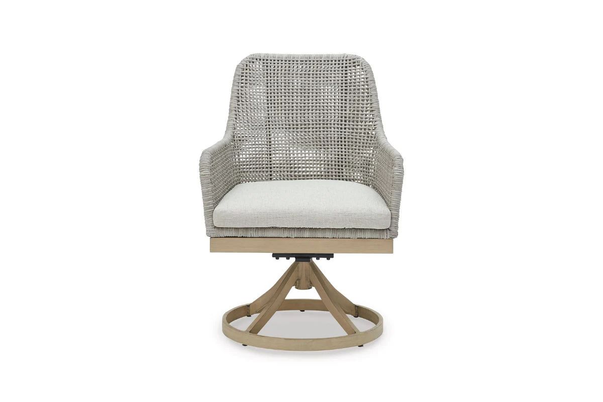 Seton Creek Outdoor Swivel Chair - Image 2