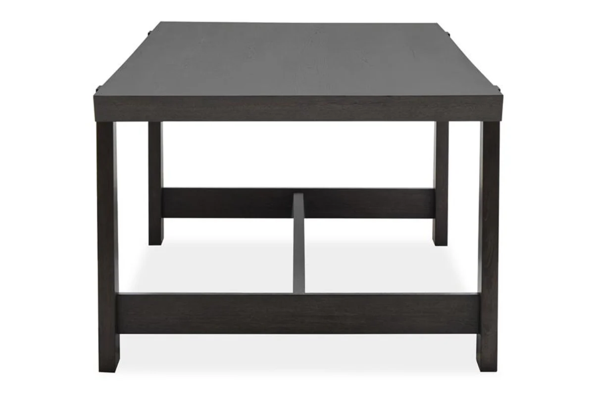 Shelby Trestle Dining Table & 6 Chairs - Image 14