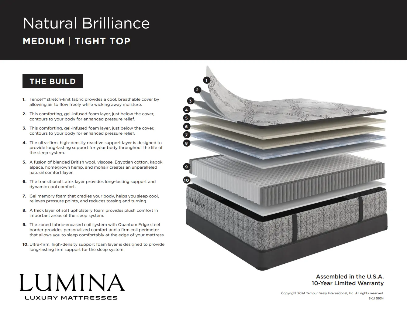 Sherwood Natural Brilliance Mattress - Image 29