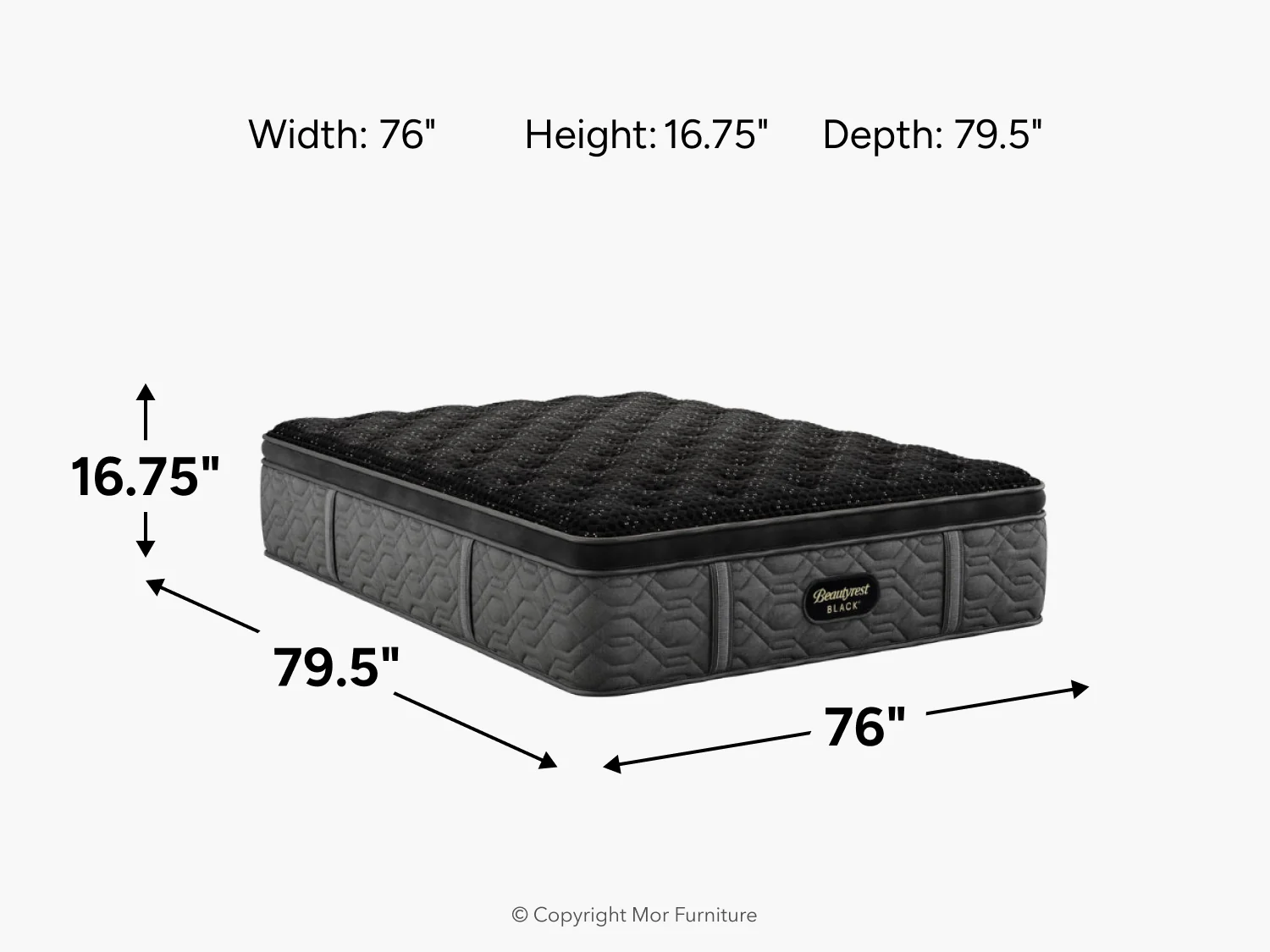 Simmons Beautyrest Black Series 3 Pillow Top Mattress - Image 40