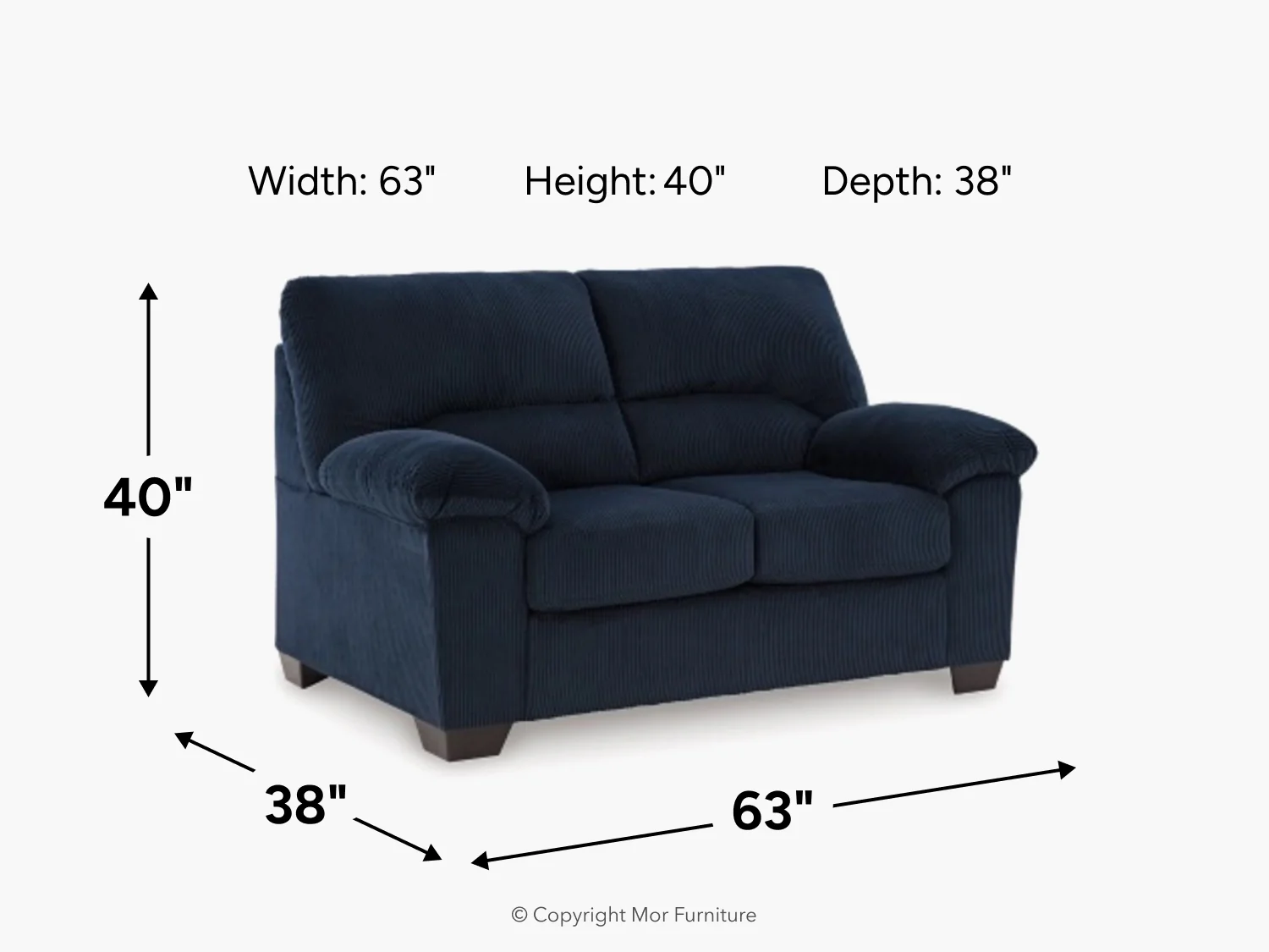 Simple Joy Loveseat - Image 12