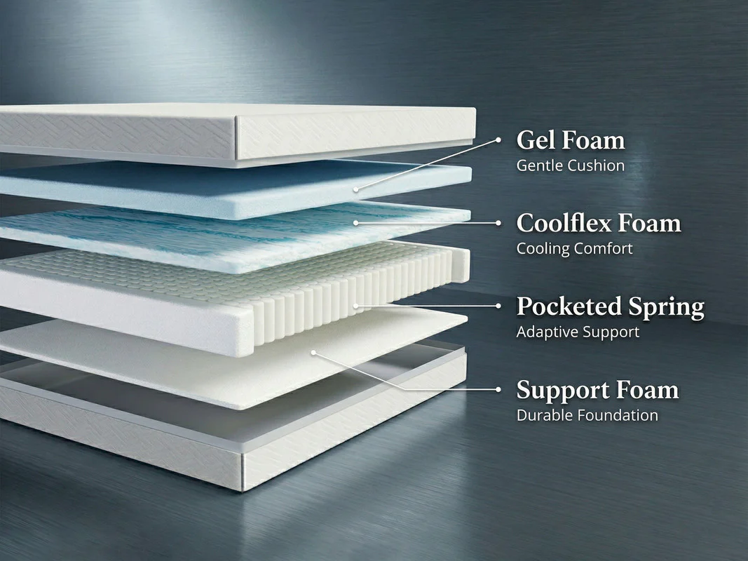 Sleepmor 10 Inch Essential Hybrid Mattress Dropship - Image 4