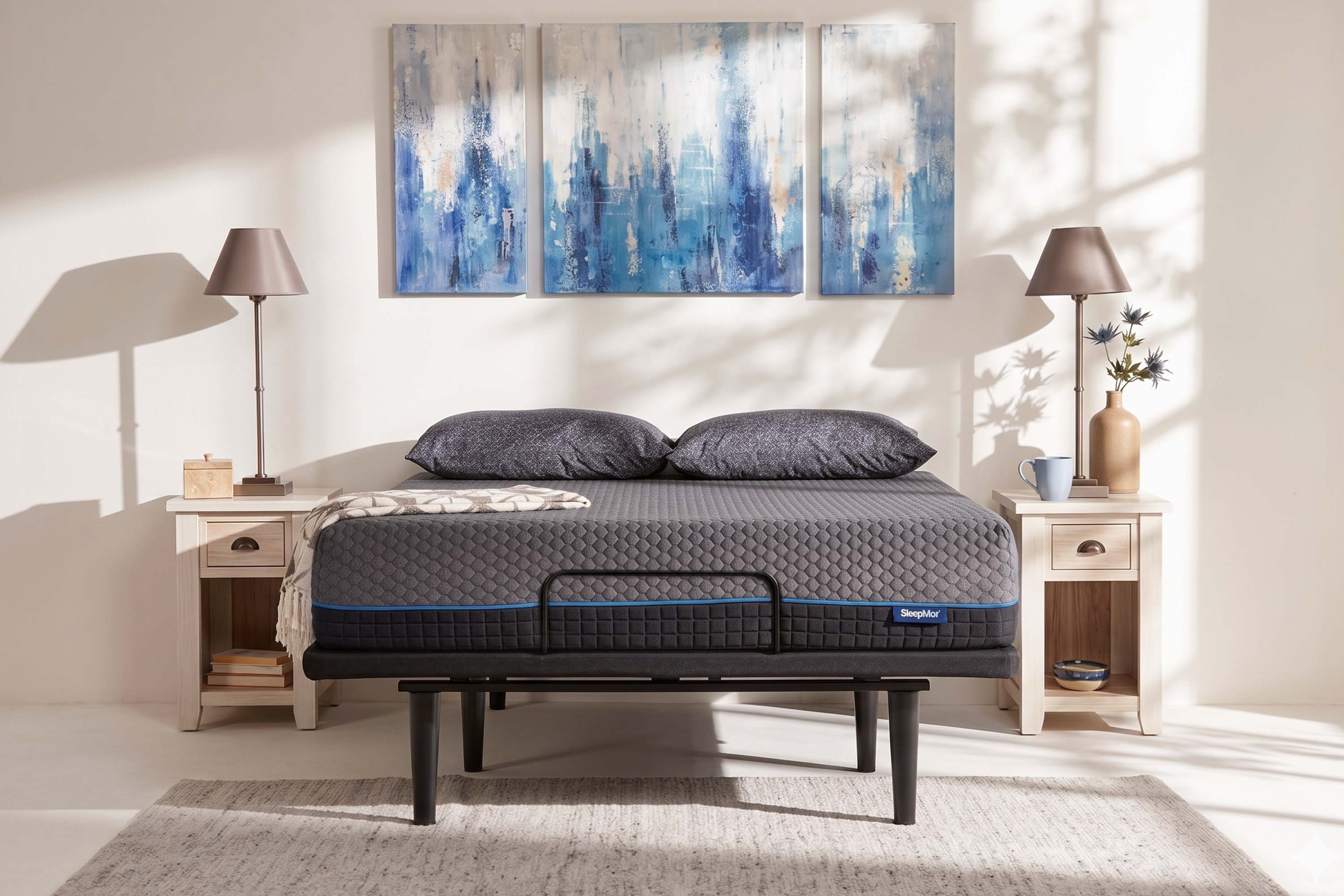Sleepmor 12 Inch Hybrid Cool Medium Mattress - Image 17
