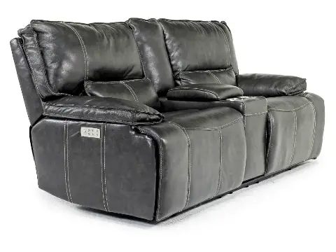 Sofia 3 Power Console Loveseat - Image 8