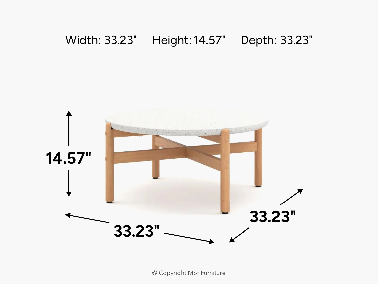 Solstice Outdoor Coffee Table - Image 5