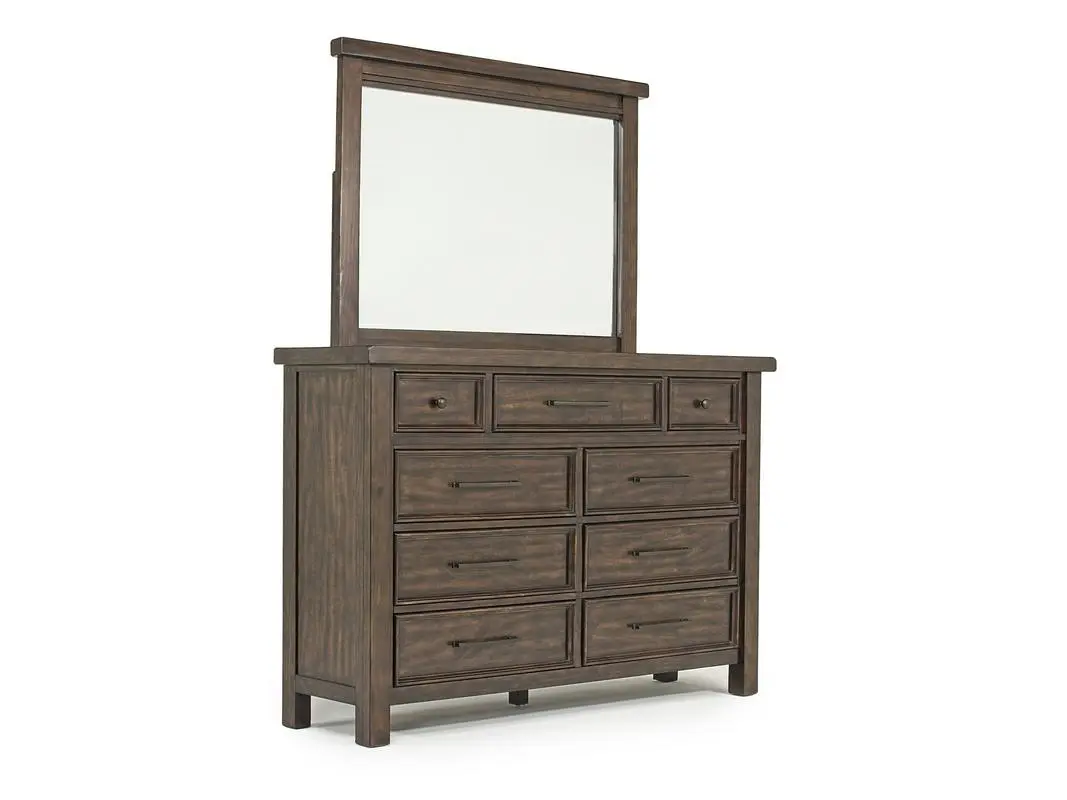Sonora Sleigh Bed & Dresser & Mirror & Nightstand - Image 4