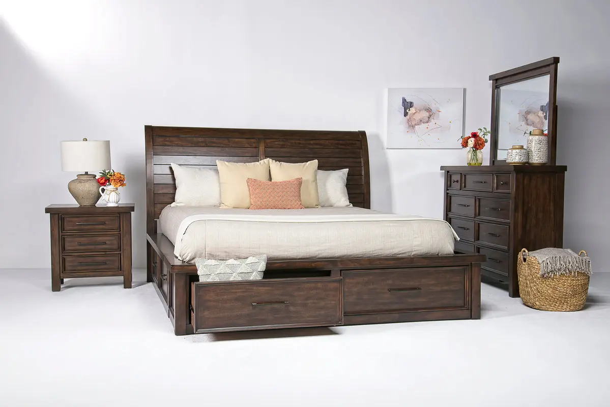 Sonora Sleigh Bed - Image 17