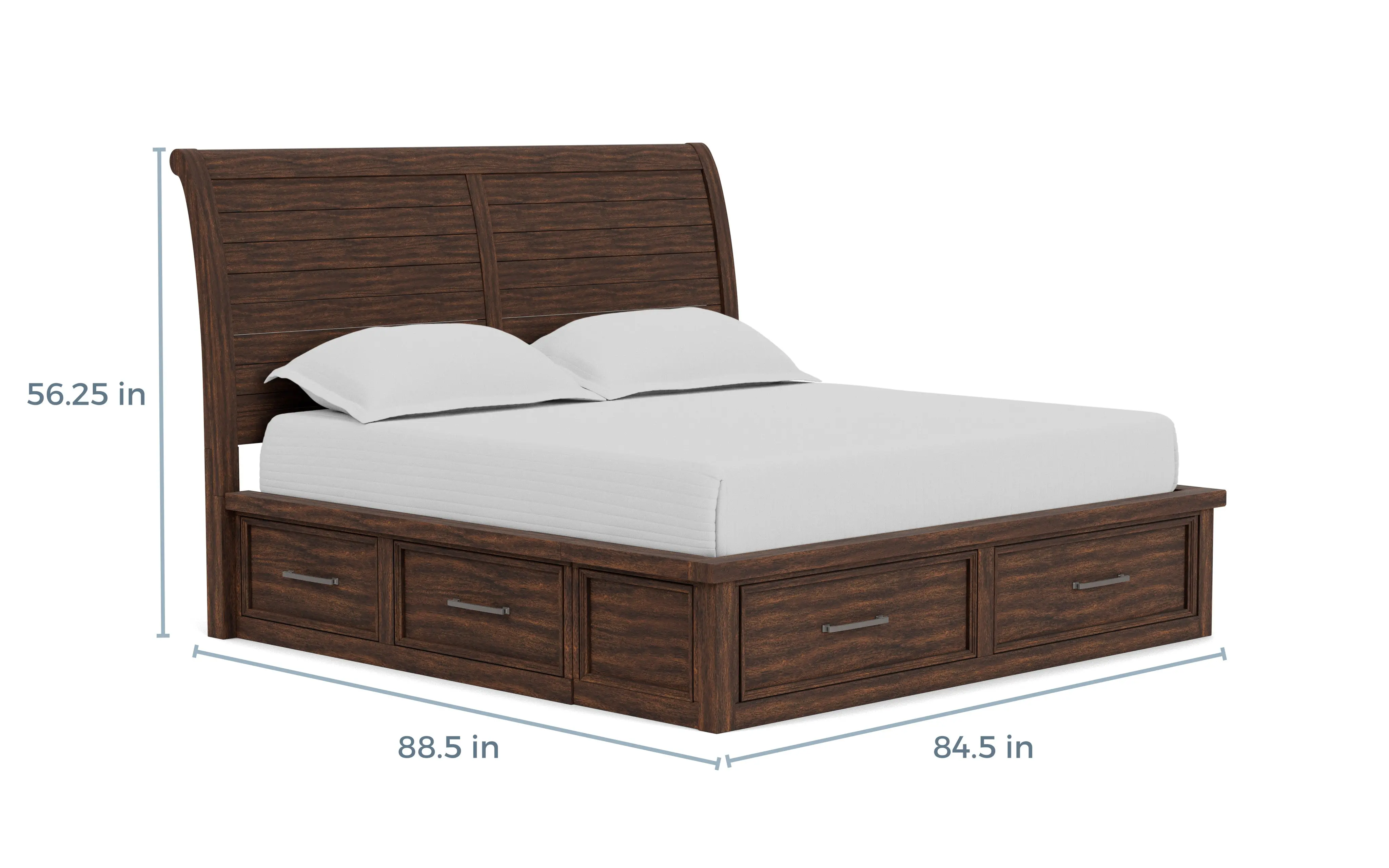 Sonora Sleigh Bed - Image 18