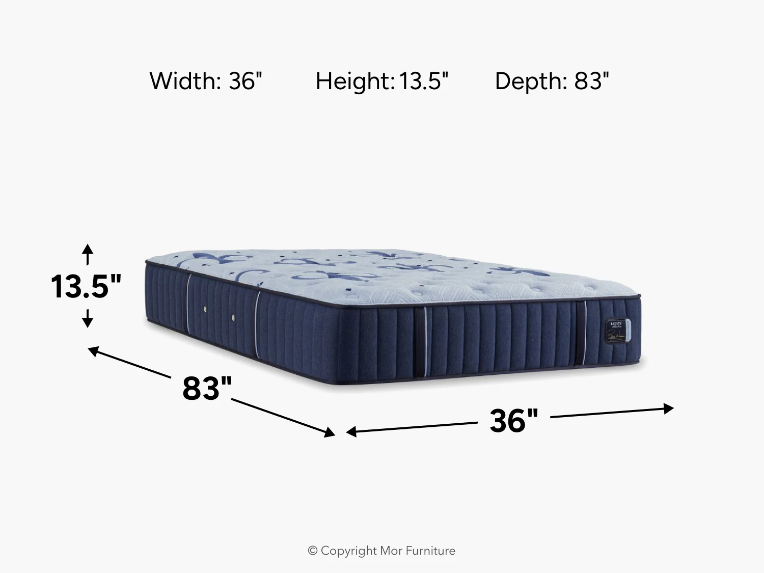 Stearns & Foster Estate Tight Top Mattress - Image 47