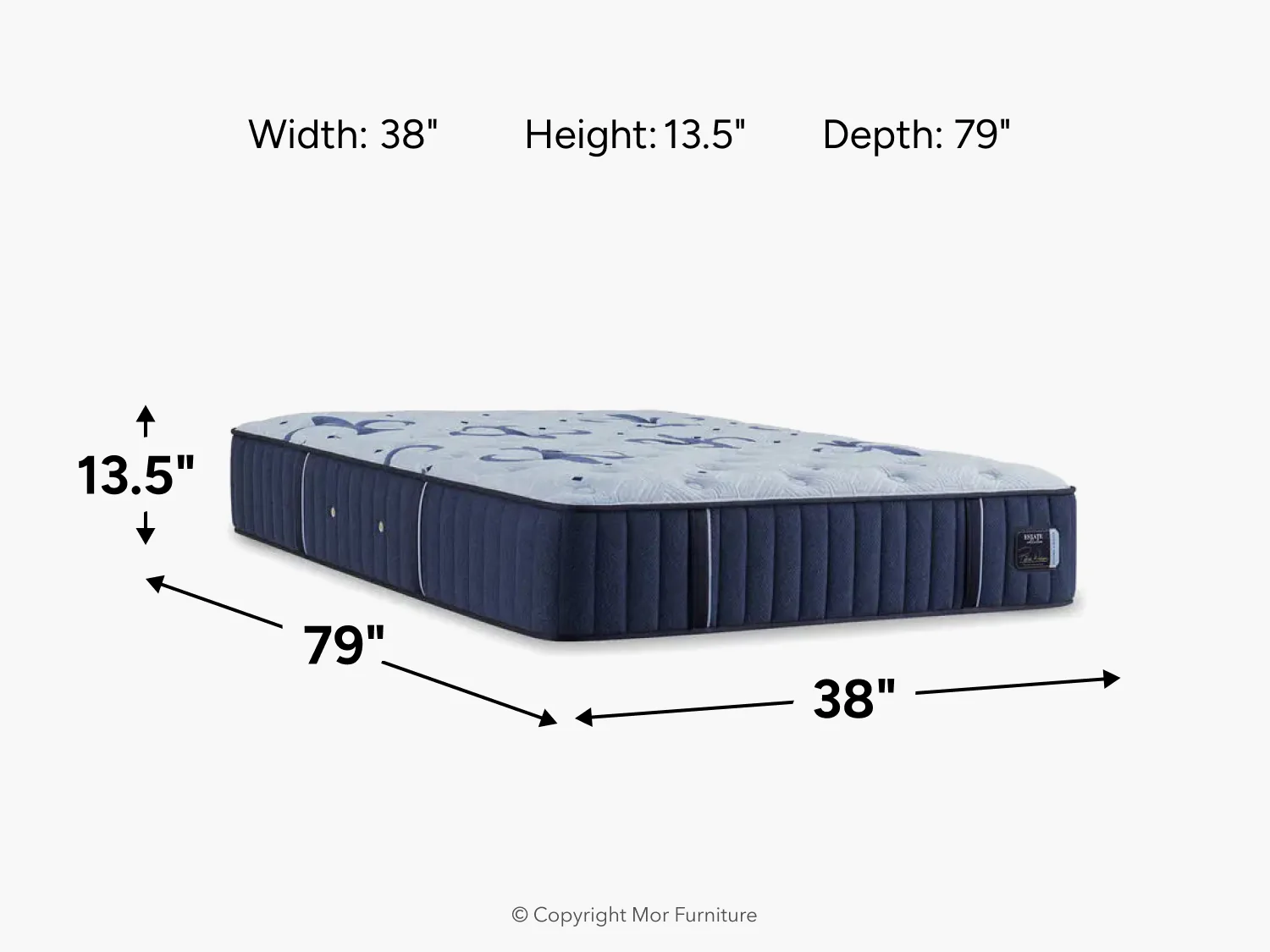 Stearns & Foster Estate Tight Top Mattress - Image 54