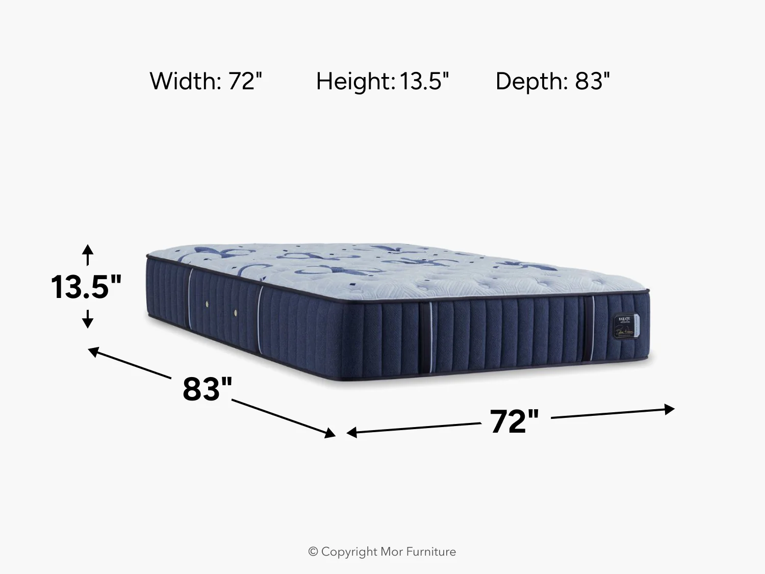Stearns & Foster Estate Tight Top Mattress - Image 72