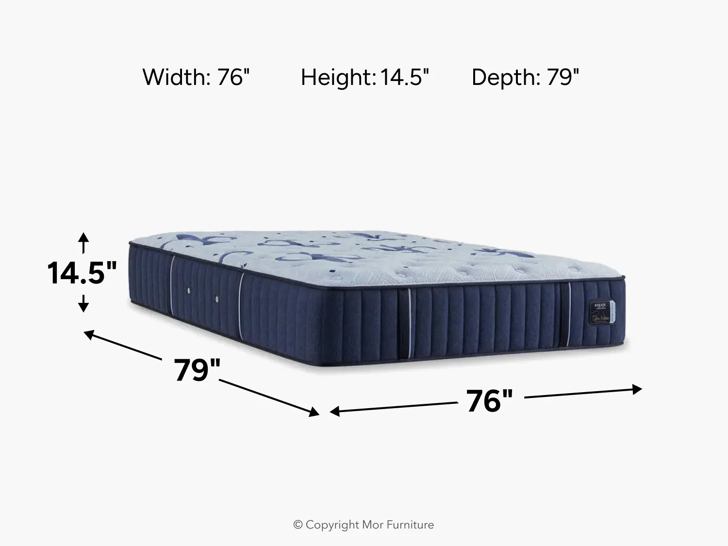 Stearns & Foster Estate Tight Top Mattress - Image 98