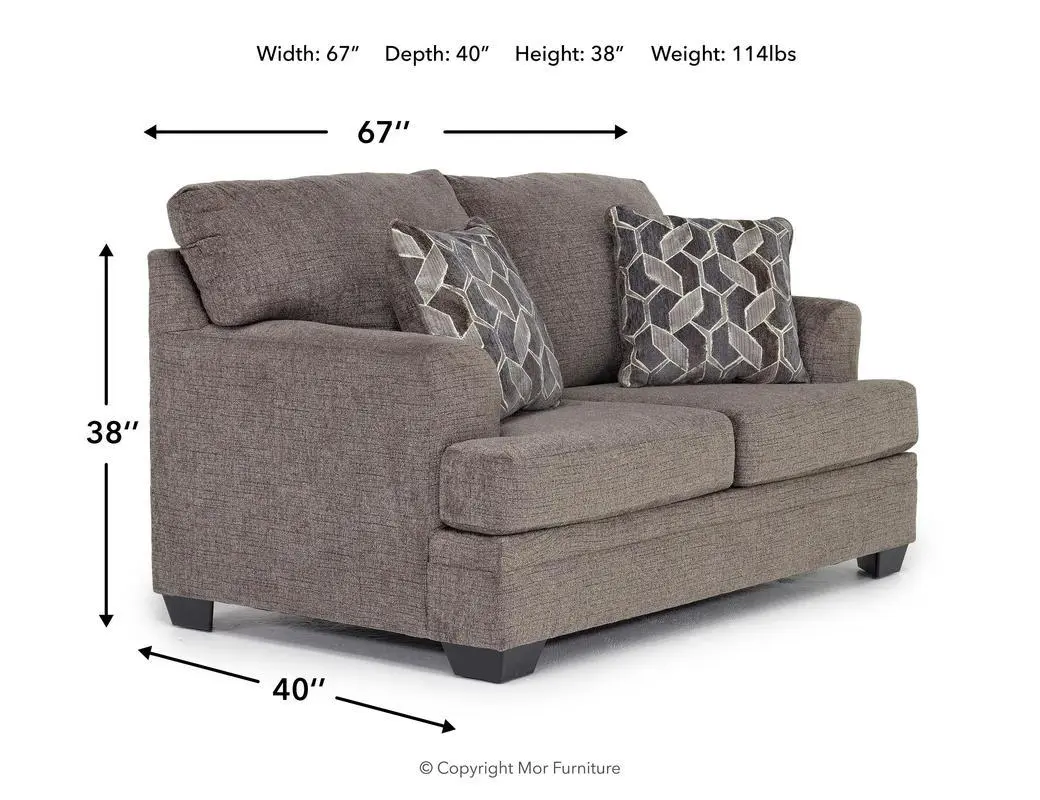 Stonemeade Loveseat - Image 3