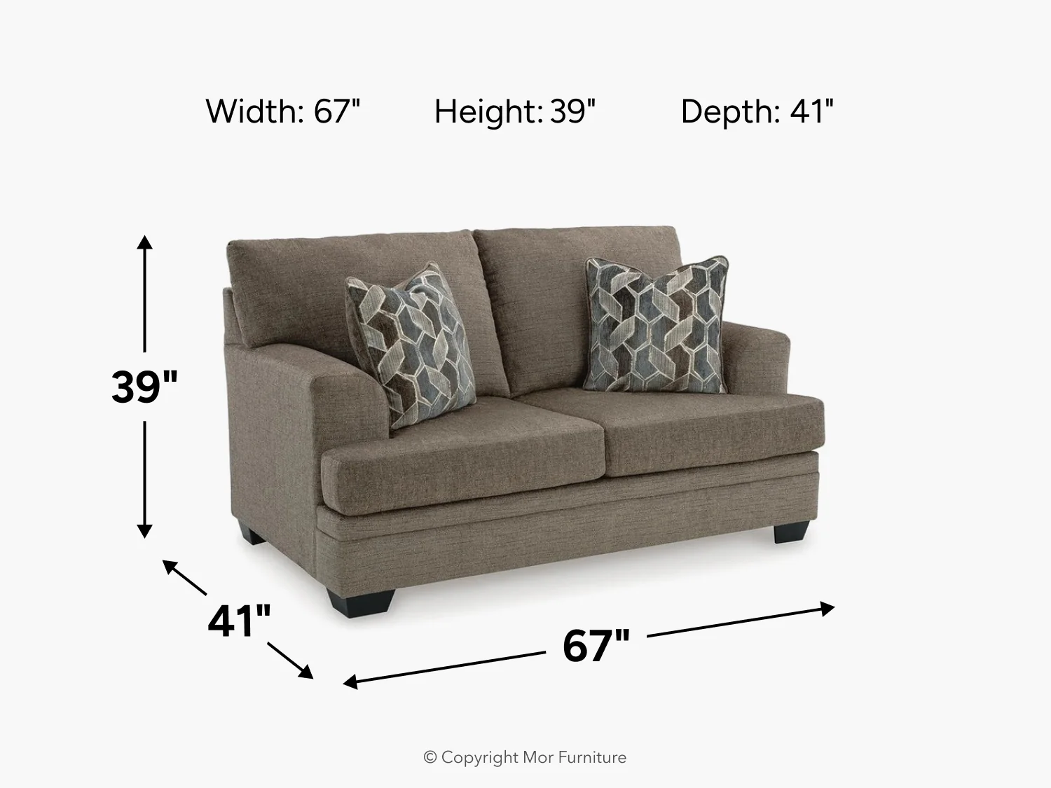 Stonemeade Loveseat - Image 7