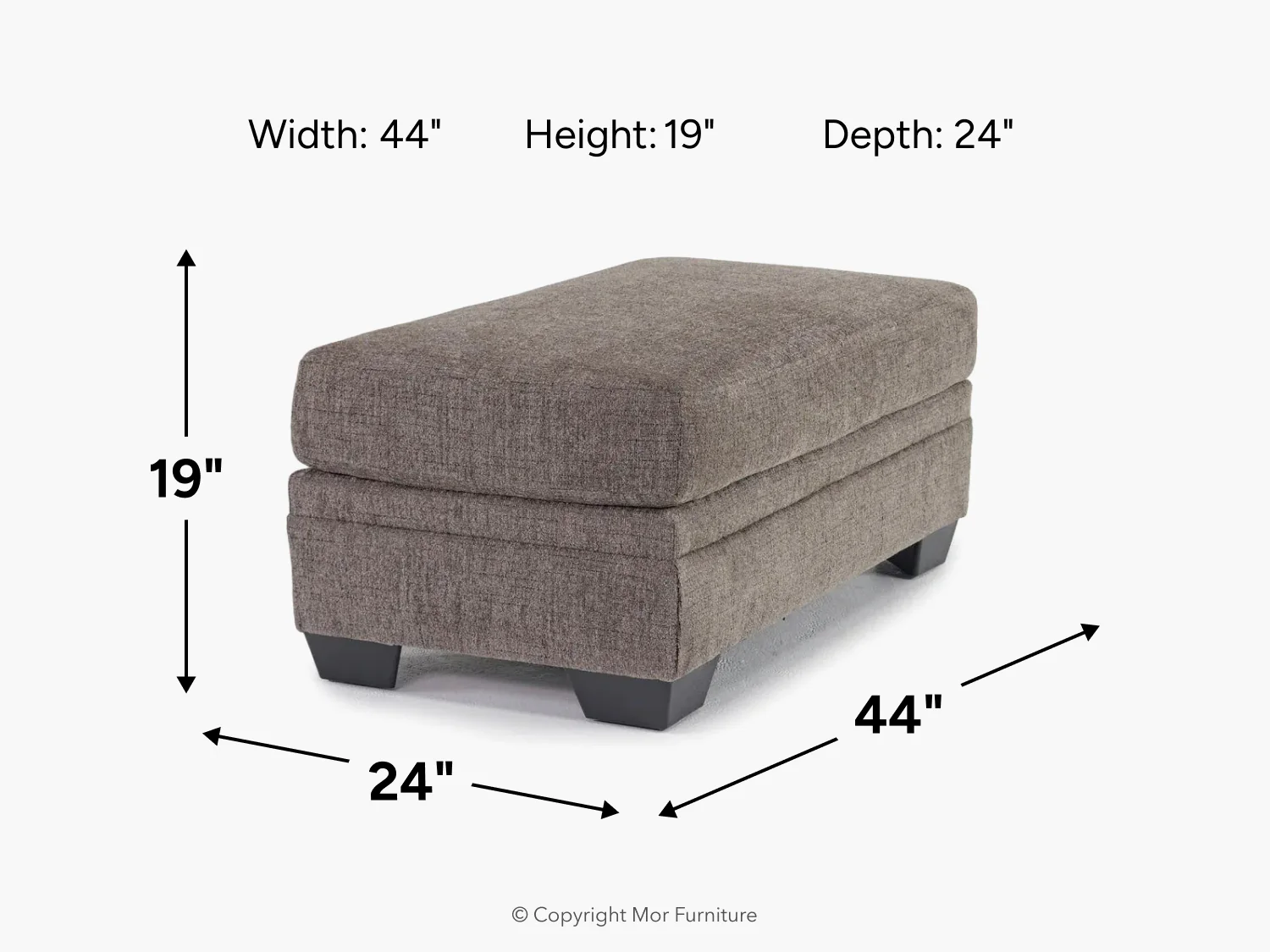 Stonemeade Ottoman - Image 6