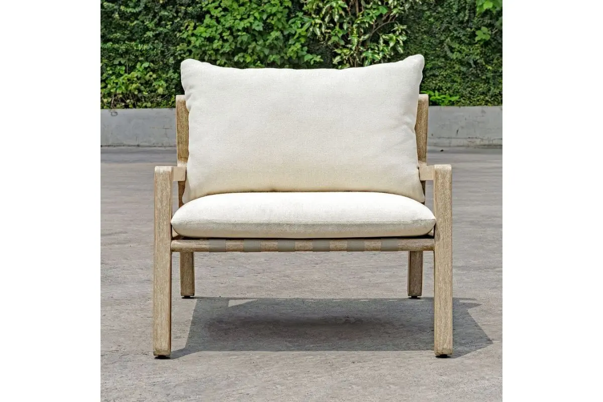 Strapped Outdoor Lounge Chair - Image 10