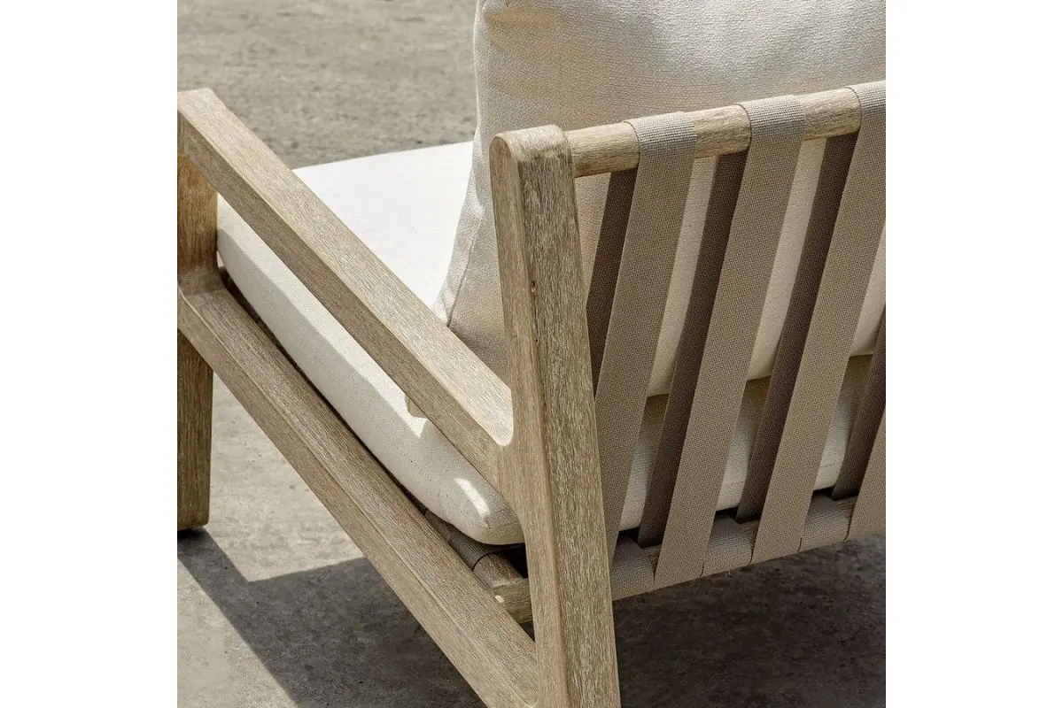 Strapped Outdoor Lounge Chair - Image 12