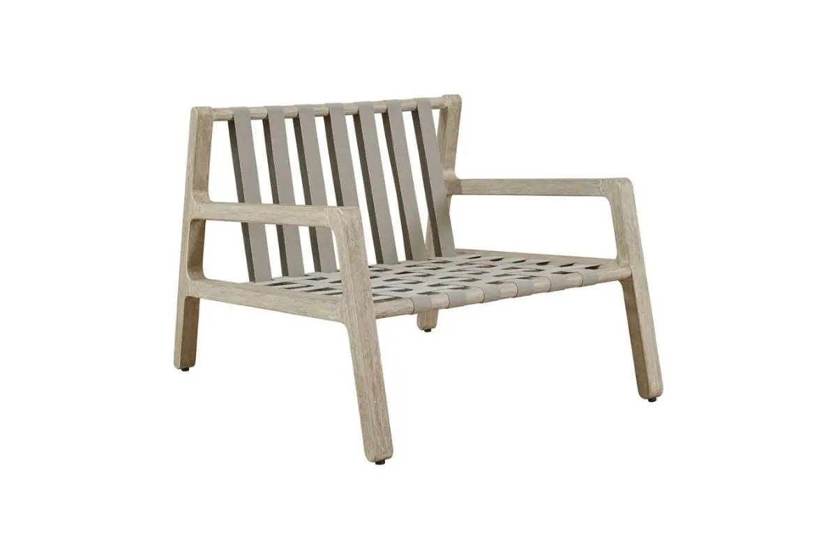 Strapped Outdoor Lounge Chair - Image 2
