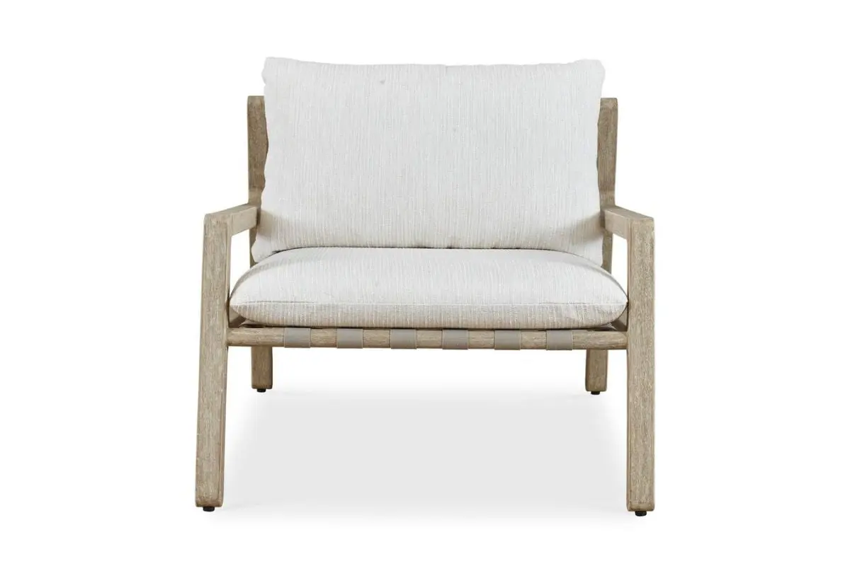 Strapped Outdoor Lounge Chair - Image 3