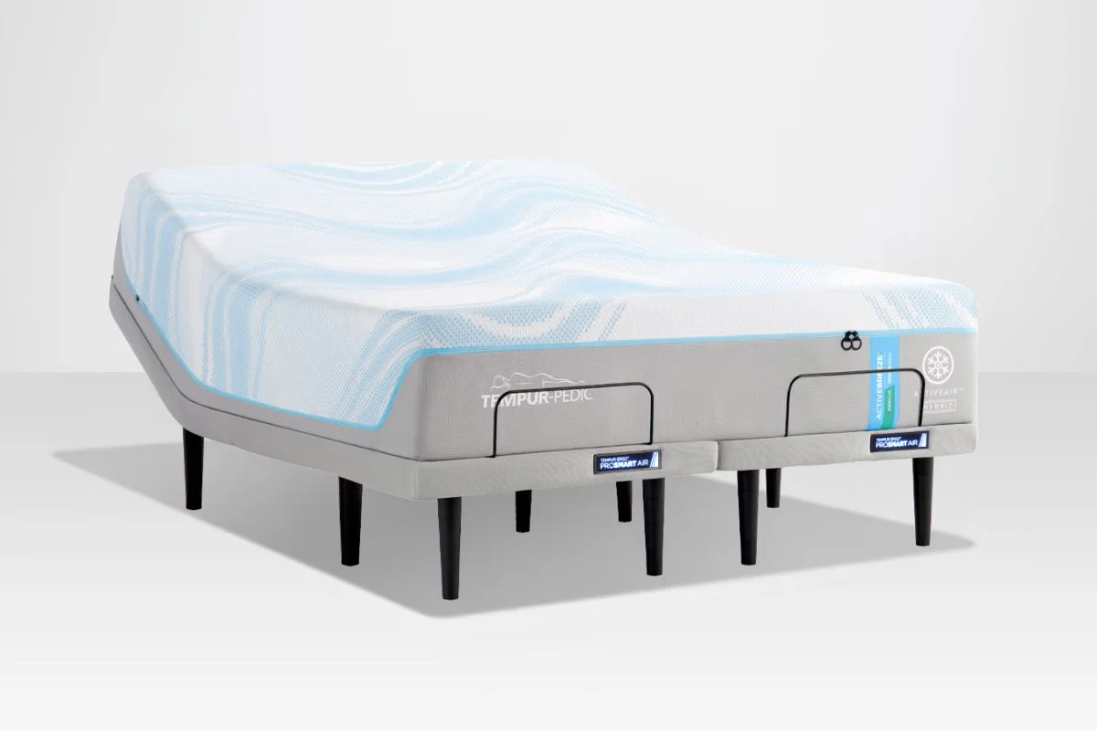 Tempur Pedic Active Breeze Ii Hybrid Mattress & Adjustable Foundation Package - Image 18