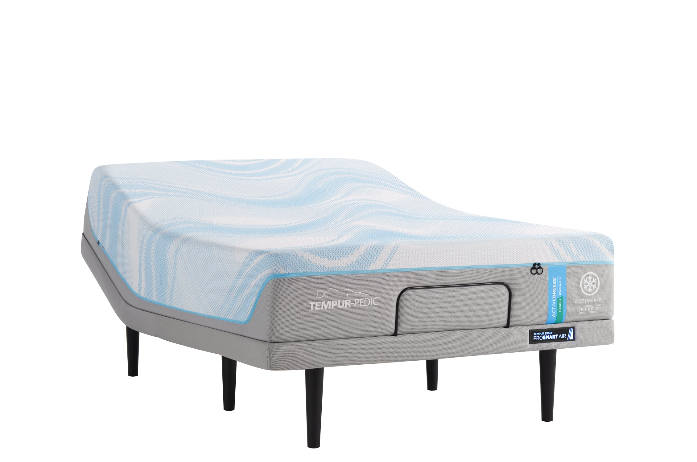Tempur Pedic Active Breeze Ii Hybrid Mattress & Adjustable Foundation Package - Image 33