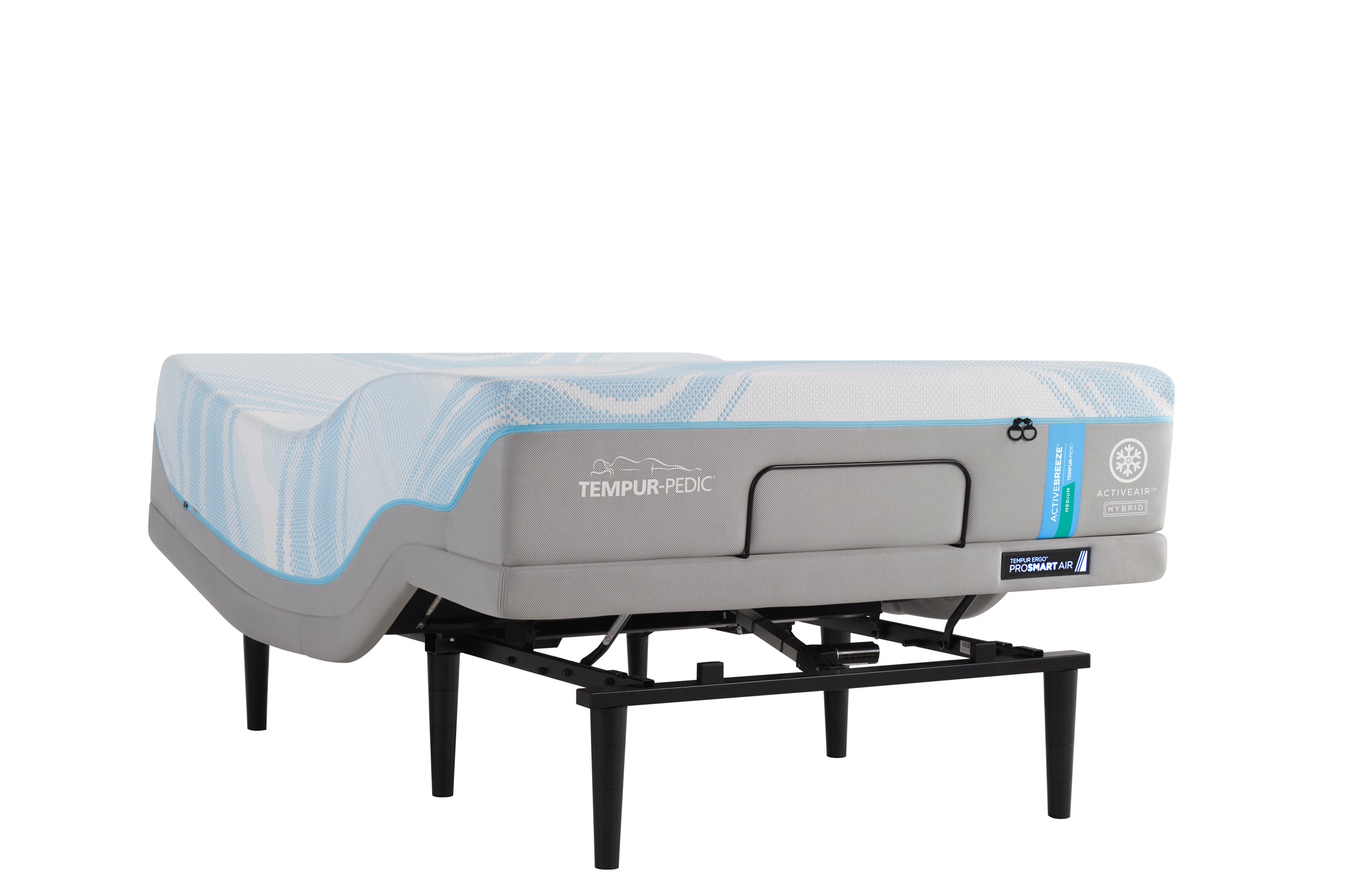 Tempur Pedic Active Breeze Ii Hybrid Mattress & Adjustable Foundation Package - Image 4