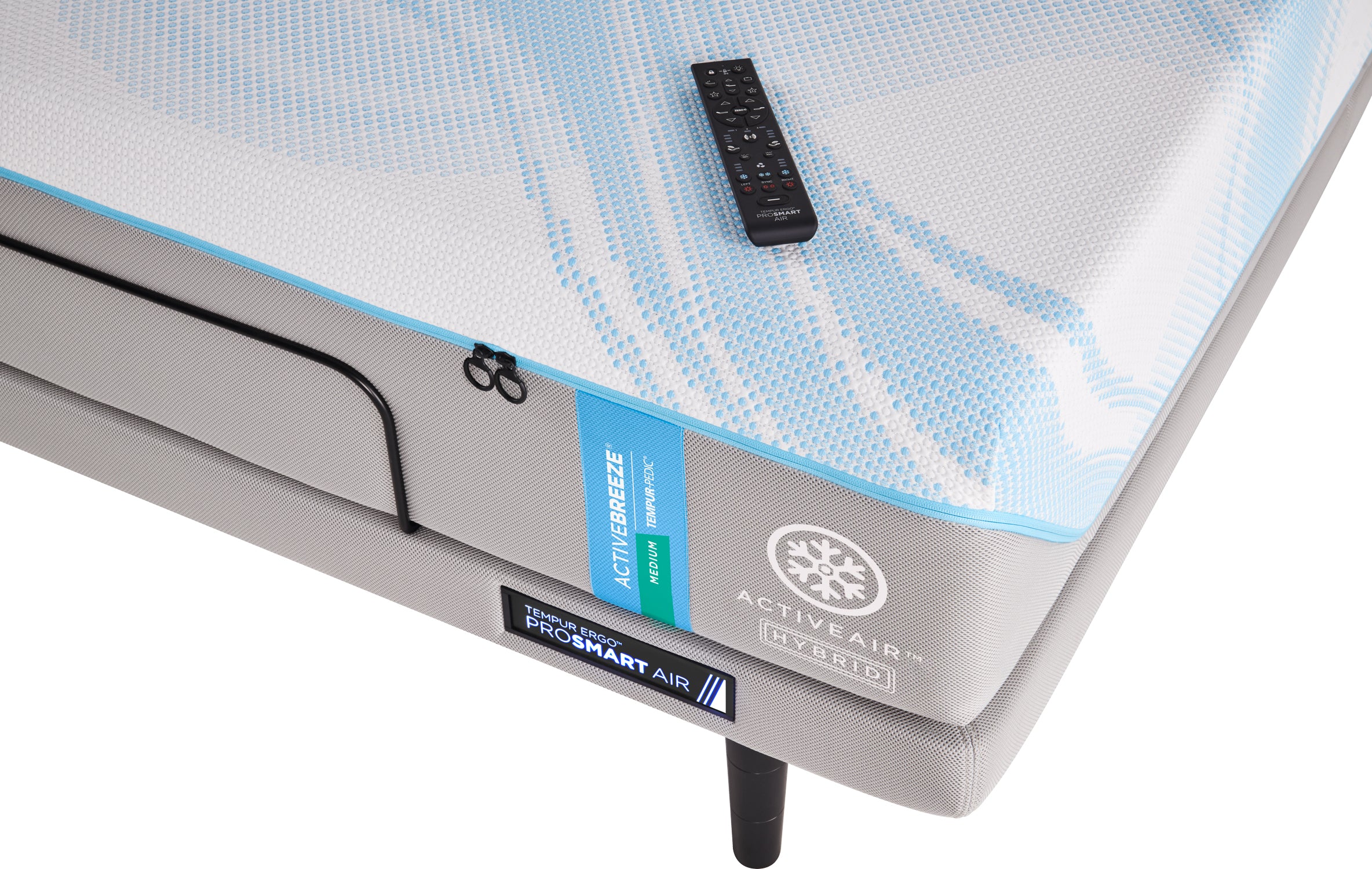 Tempur Pedic Active Breeze Ii Hybrid Mattress & Adjustable Foundation Package - Image 42
