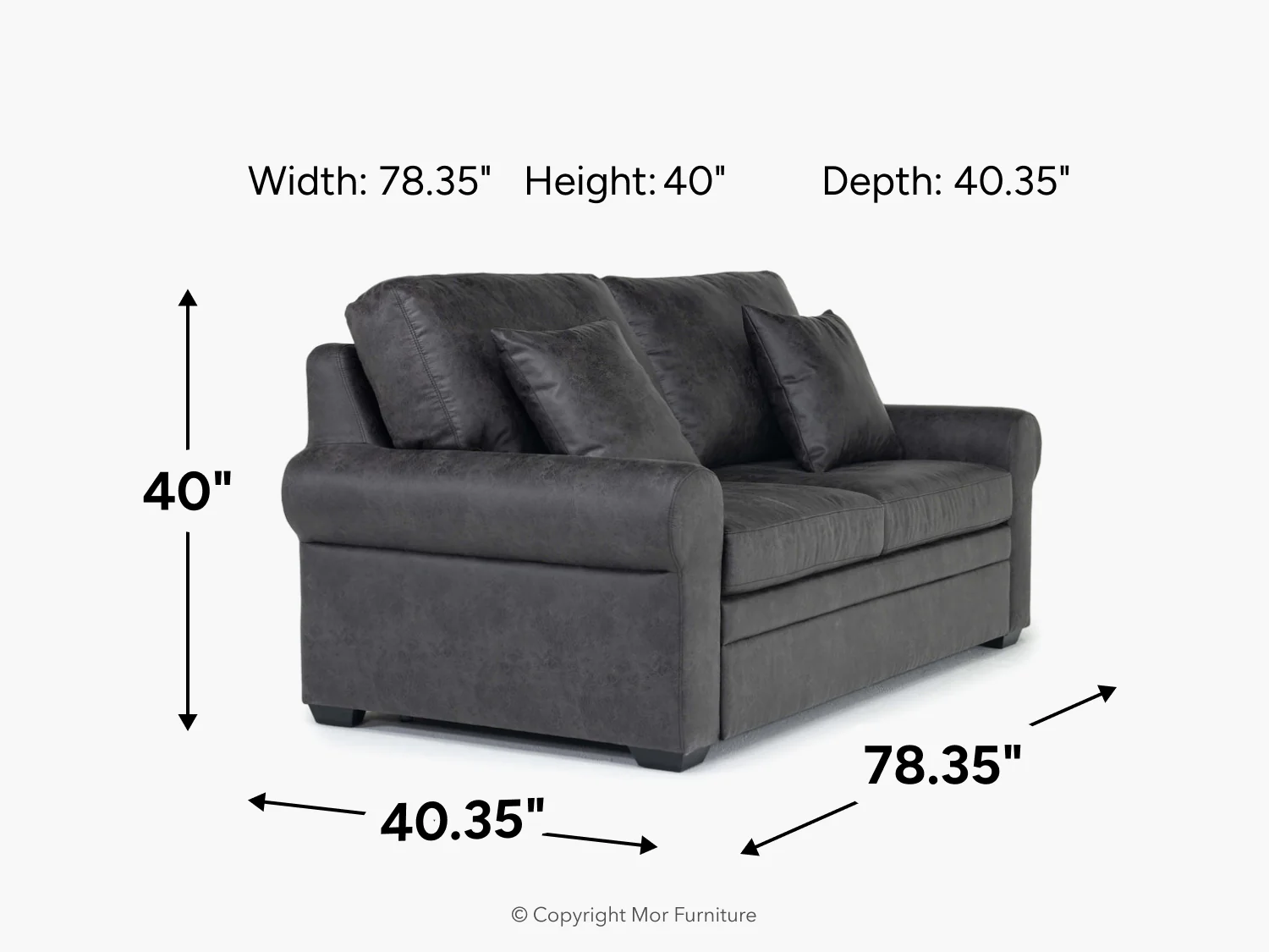 Tilda Full Sleeper Loveseat - Image 7