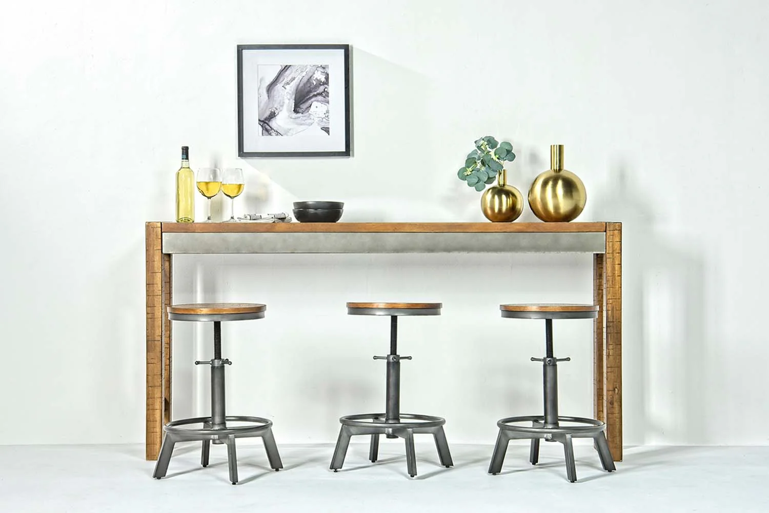 Torjin Counter Height Sofa Bar Table - Image 4
