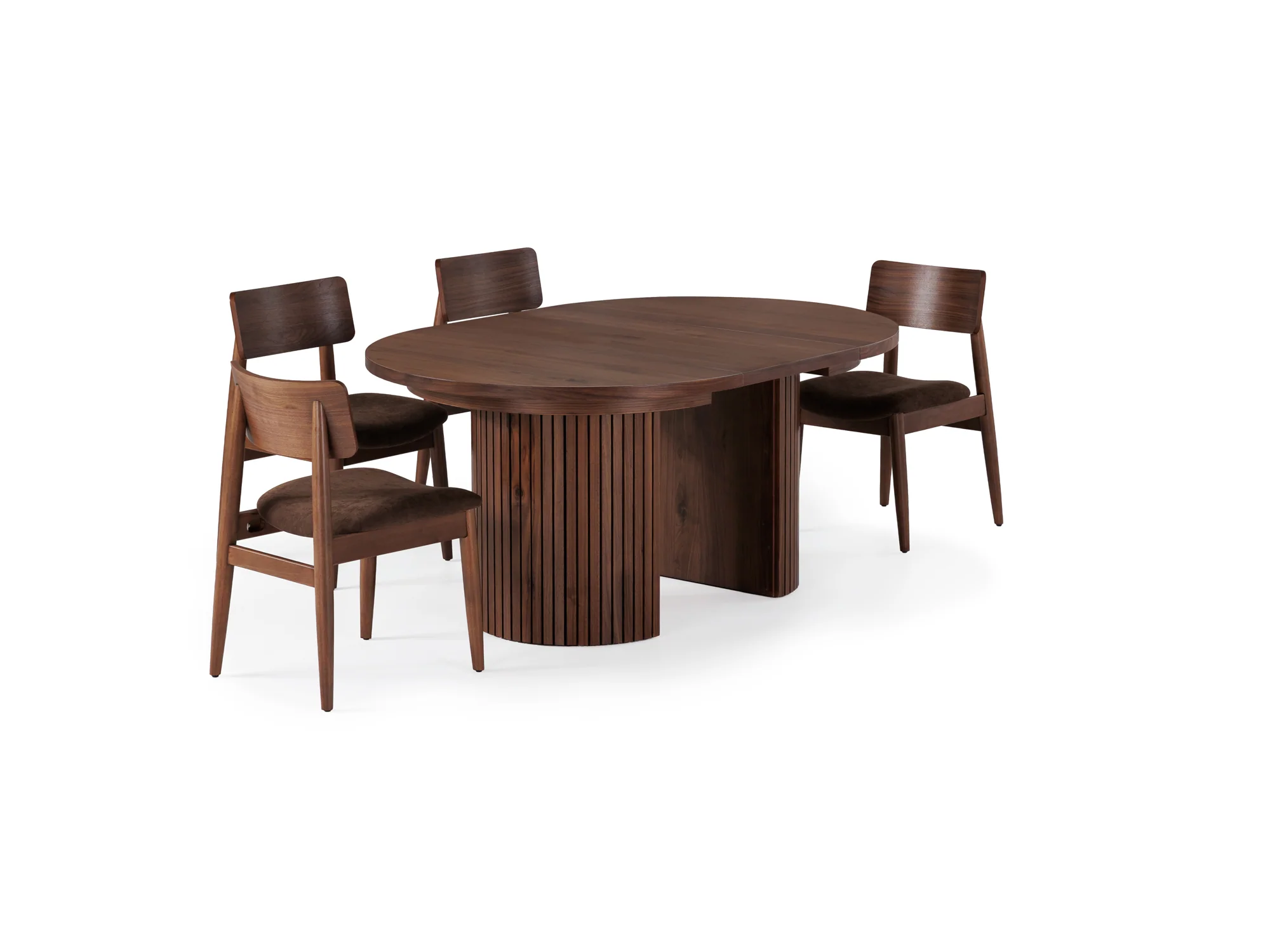 Transformer Round Dining Table & 4 Chairs - Image 18