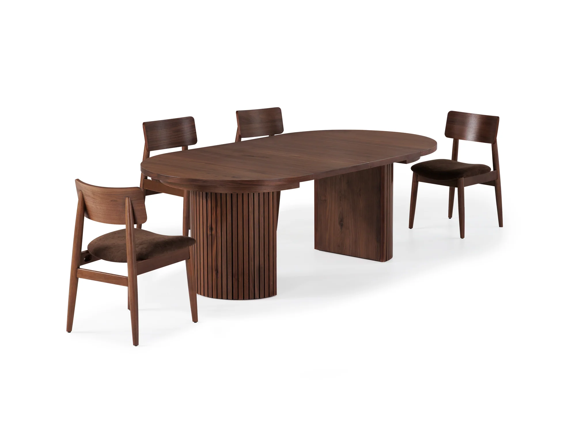 Transformer Round Dining Table & 4 Chairs - Image 19