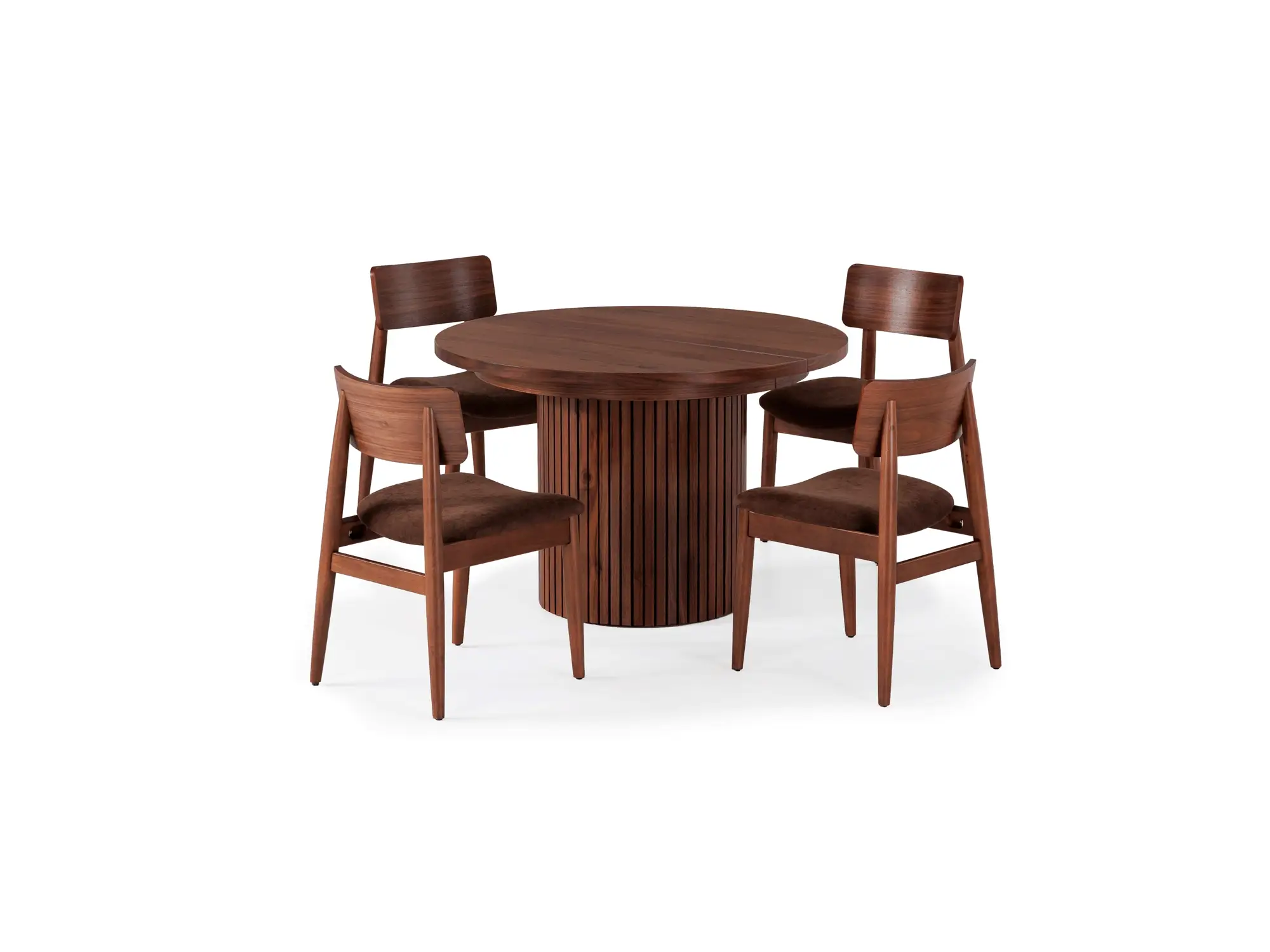 Transformer Round Dining Table & 4 Chairs - Image 20